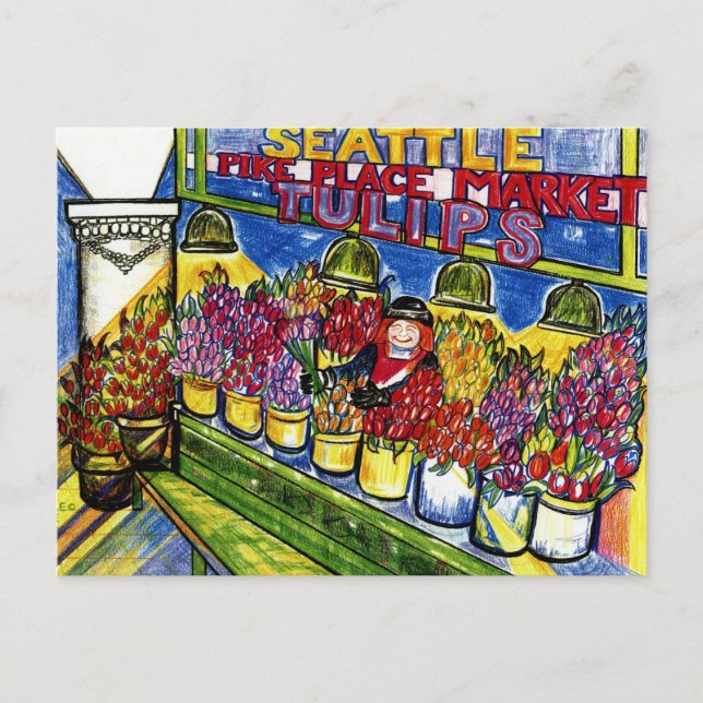 Tulip Dam Vykort (Framsida)