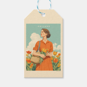 Tulip Dreams i Holland Presentetikett
