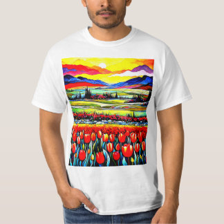 Tulip Fält 3 T Shirt