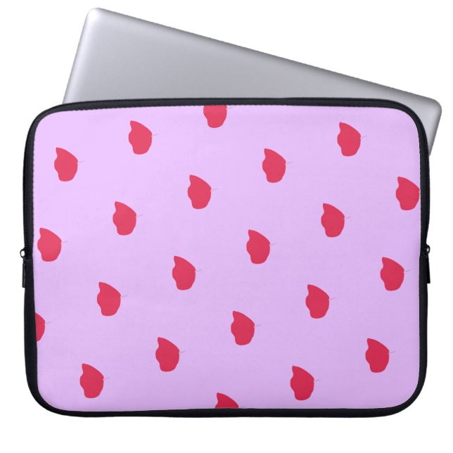 Tulip fält design Electronics Bag Laptop Fodral (Framsidan)