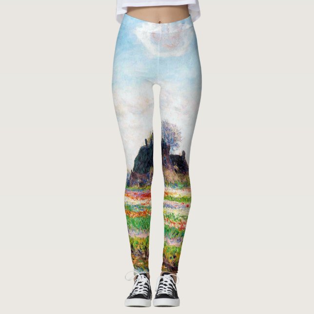 Tulip Fält i Nederländerna, Monet Leggings (Framsida)