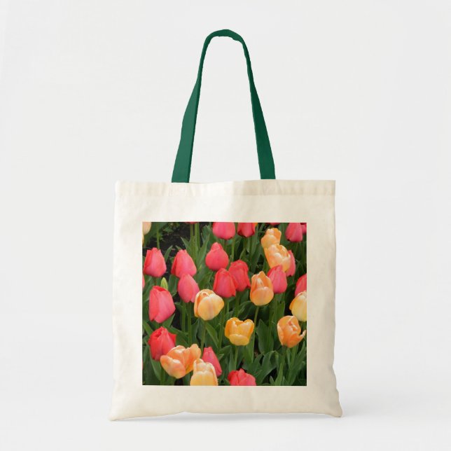 Tulip Fält Tote Bag Tygkasse (Framsidan)