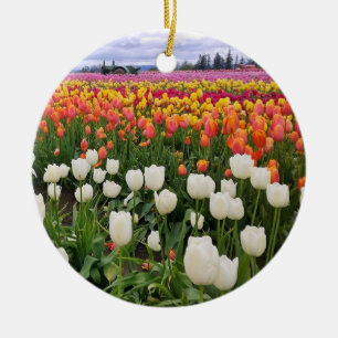 Tulip Farm Julgransprydnad Keramik
