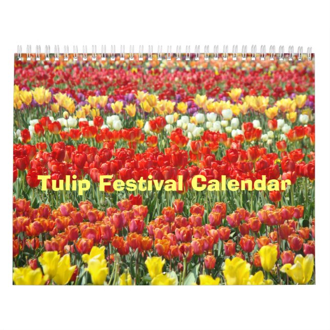 Tulip Festival Calendars Office-Helgdag Kalender (Omslag)