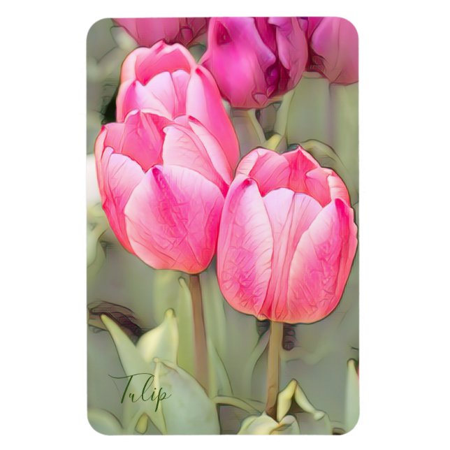 Tulip [Flex Photo Magnet] Magnet (Vertikal)