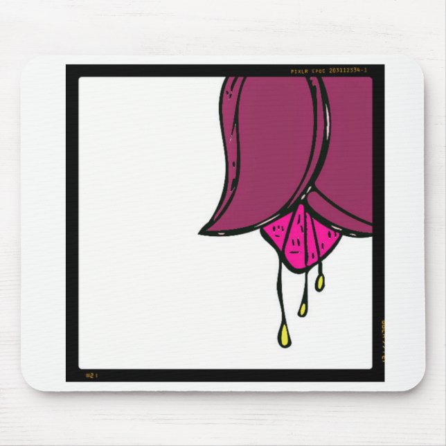 Tulip Flower Mouse Pad Musmatta (Framsidan)