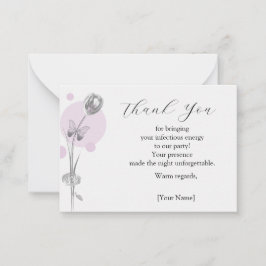 Tulip Flower Tack Anteckningskort