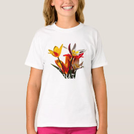 Tulip Flowers - Flourish Mörk Tee