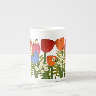 Tulip Garden 10oz Benporسلin Mugg Benporslin Mugg