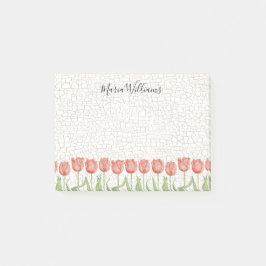 Tulip Garden 4x3 Post-it Block