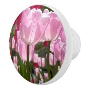 Tulip Garden Ceramic Knob Knopp