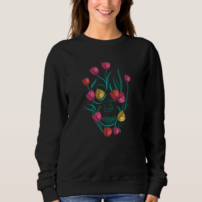 Tulip Gardening Garden  Gardener Tulips T Shirt (Framsida)
