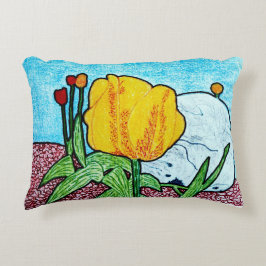 Tulip i Garden Accent Pillow Prydnadskudde