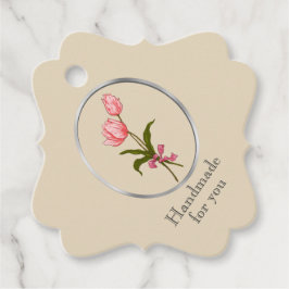 Tulip i Ram, handgjord av ... Gåvor Etiketter