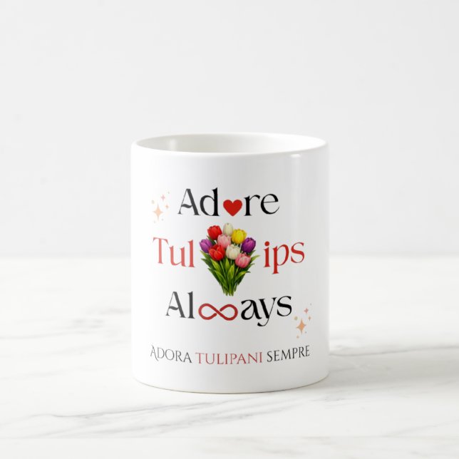 Tulip Kaffe Bilingual Mugg (Center)