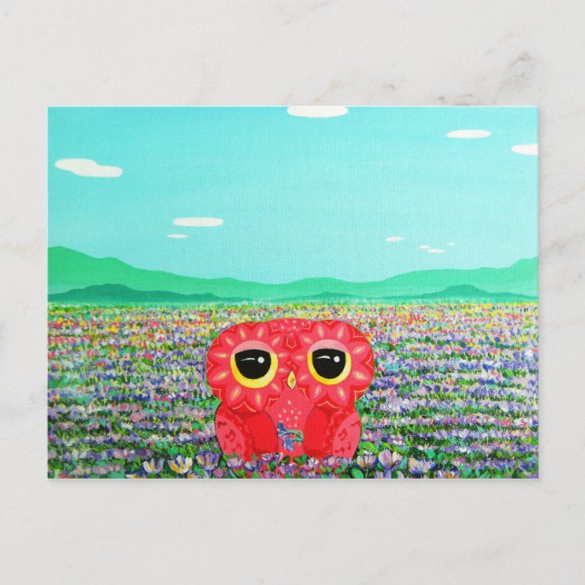 Tulip Kärlek Affair Vykort (Framsida)