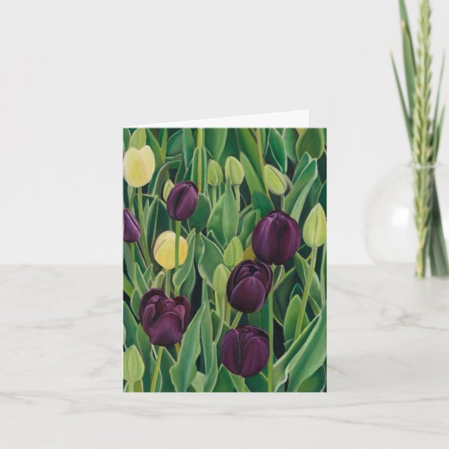 Tulip-kort Tack Kort (Framsida)
