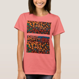 Tulip-leverans med flera Färgader T Shirt