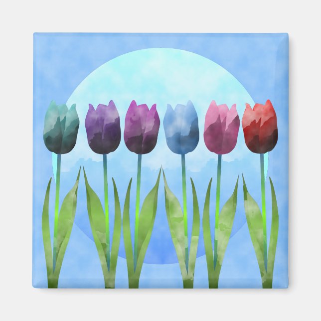 Tulip Magnet (Framsidan)