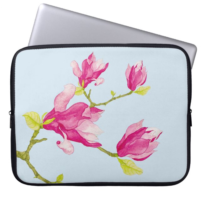 Tulip Magnolias på Laptop sleeve (Framsidan)