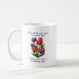Tulip med Dikt - Mugg