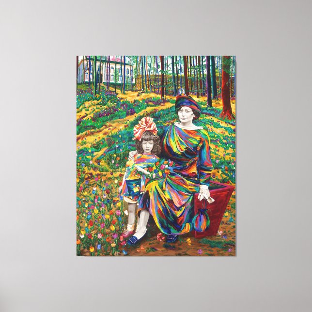 Tulip Memories Canvastryck (Framsida)