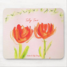 Tulip Mouse pad av Ariella & Lily, Zazzle