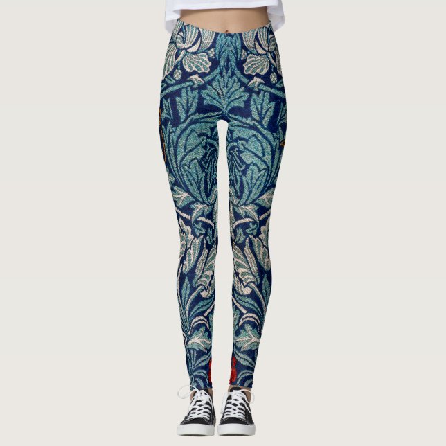 Tulip och Ro, William Morris Leggings (Framsida)
