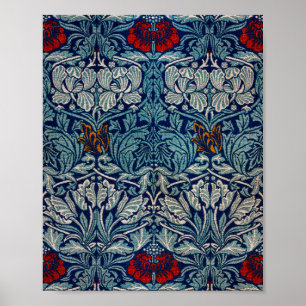 Tulip och Ro, William Morris Poster