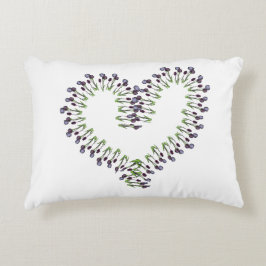 Tulip Open Heart-design Prydnadskudde