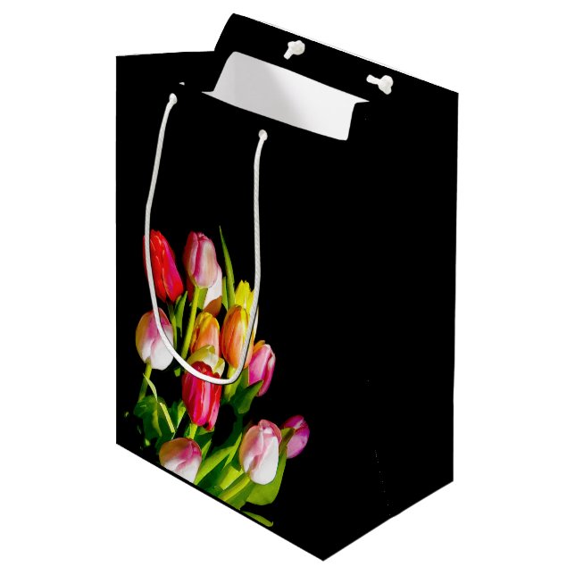 Tulip Painting - Originalfärgsbild (Framsidan Vinklad)