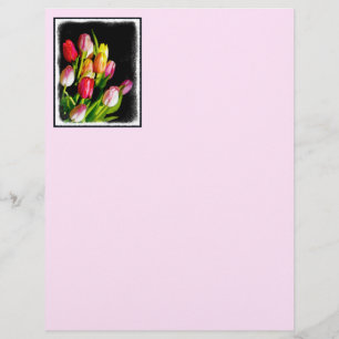 Tulip Painting - Originalfärgsbild
