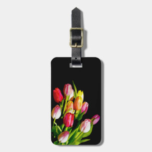 Tulip Painting - Originalfärgsbild Bagagebricka