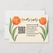 Tulip Paradise QR Code OSA kort