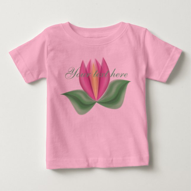 Tulip Personlig Romper T Shirt (Framsida)