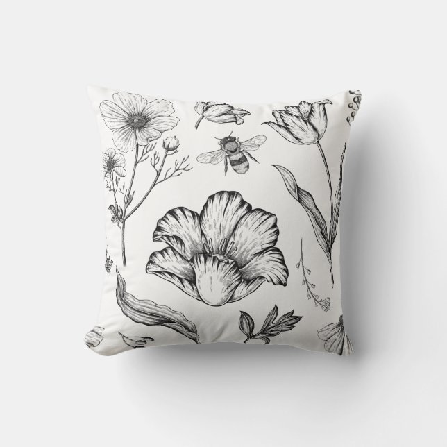 Tulip - Poppy Kudde (Framsida)