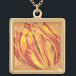 Tulip Power I Guldpläterat Halsband<br><div class="desc">Blommigt</div>
