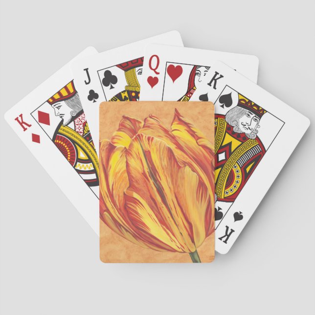 Tulip Power I Spelkort (Baksidan)