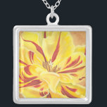 Tulip Power II Silverpläterat Halsband<br><div class="desc">Blommigt</div>