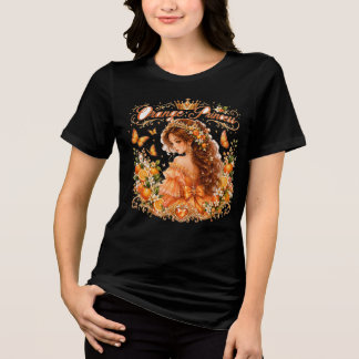 Tulip Princess | Elegant Floral Princess Watercolo T Shirt