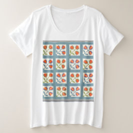 Tulip quilt t shirt