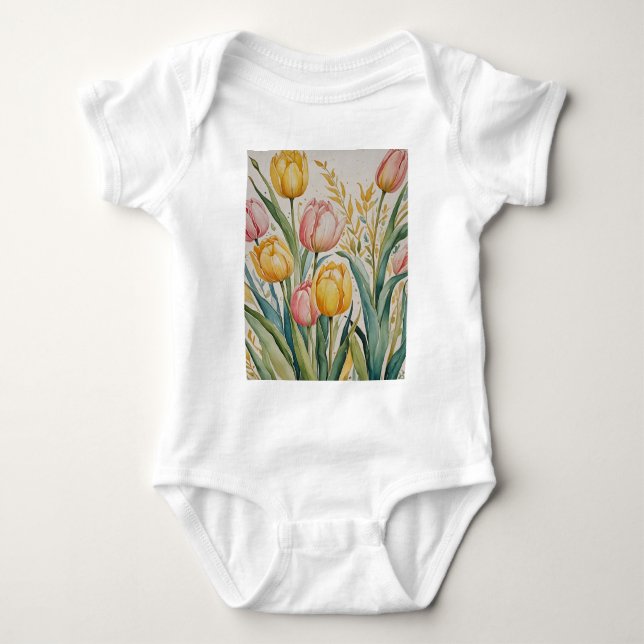 Tulip Reverie T Shirt (Framsida)