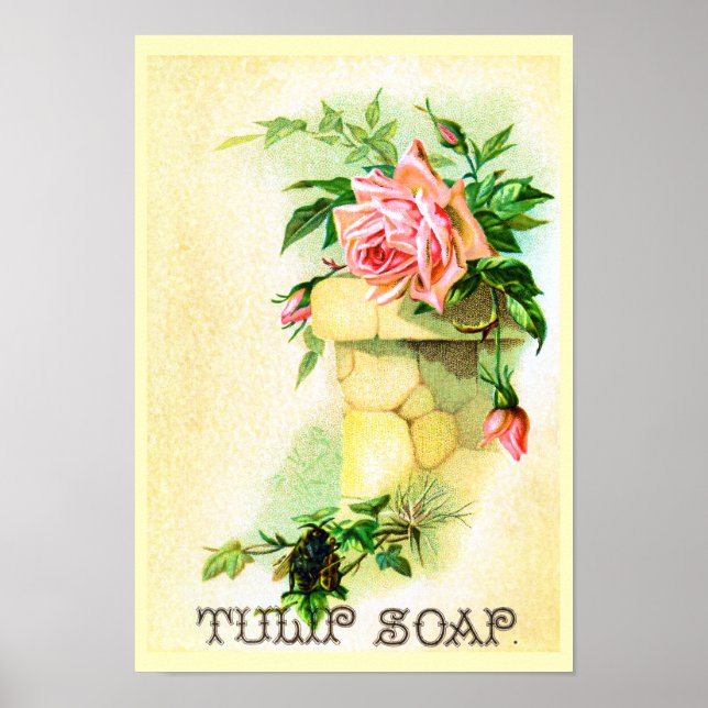 Tulip Soap Advertisement Poster (Framsidan)