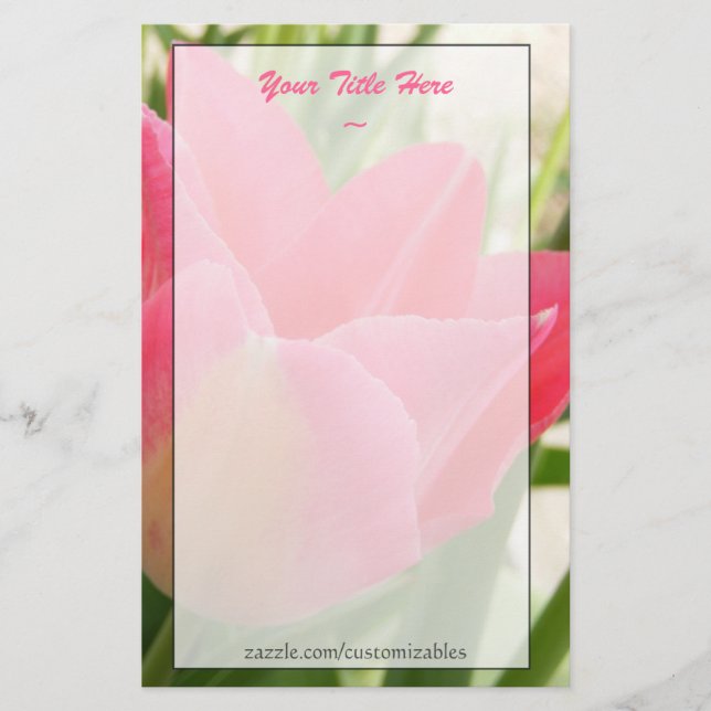 Tulip Stationery Brevpapper (Framsida)