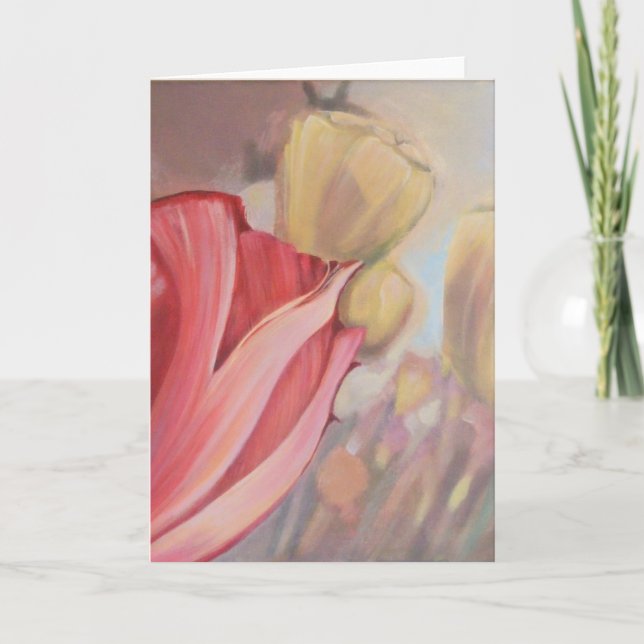 Tulip Tack Kort (Framsida)
