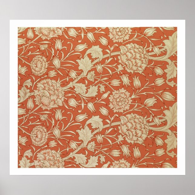 Tulip tapet, 1875 poster (Framsidan)