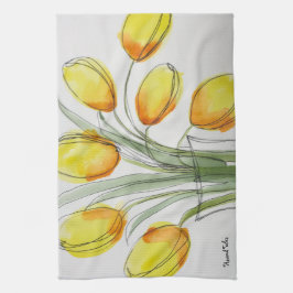 Tulip Tea Towel Kökshandduk