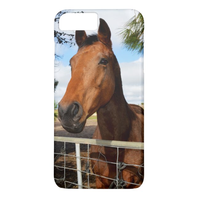 Tulip the Brown Bay Horse Case-Mate iPhone Skal (Baksida)