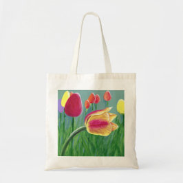 Tulip Tote Bag Tygkasse