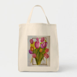 Tulip Tote Bag Tygkasse